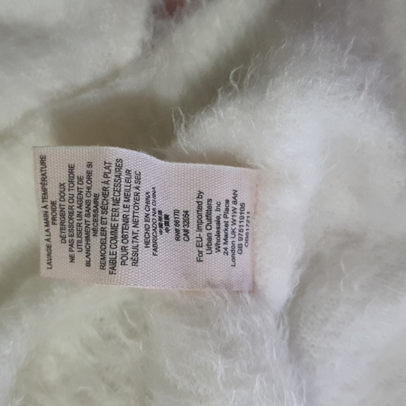 Free people white cozy oversized sweater - Picture 9 of 9